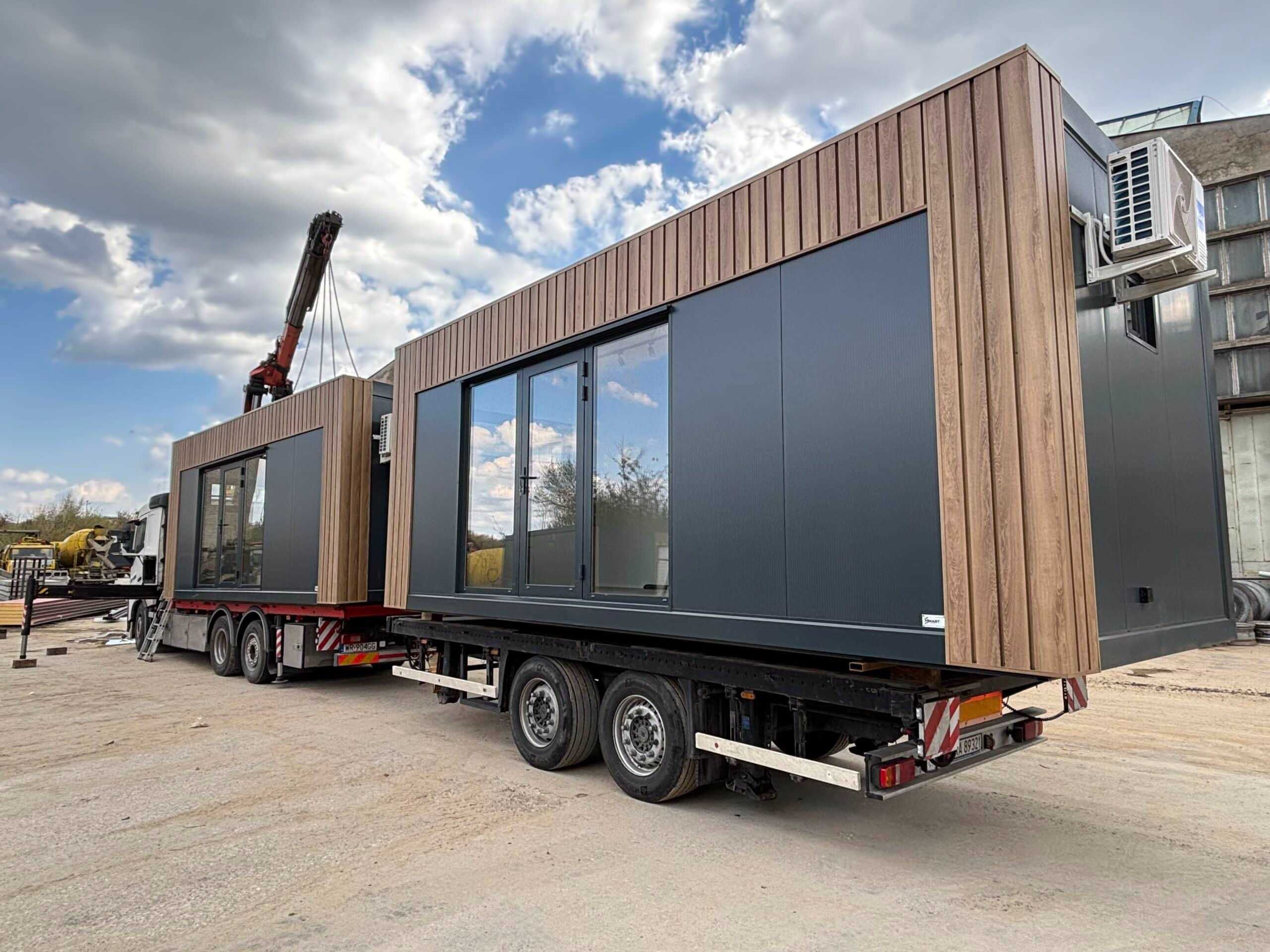 Kontener Handlowy Mieszkalny Pawilon Biurowy Usługowy 6x3 7x3 8x3 9x3