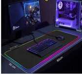 PODKŁADKA GAMINGOWA podkładka pod mysz myszkę świecąca led rgb *nowa*