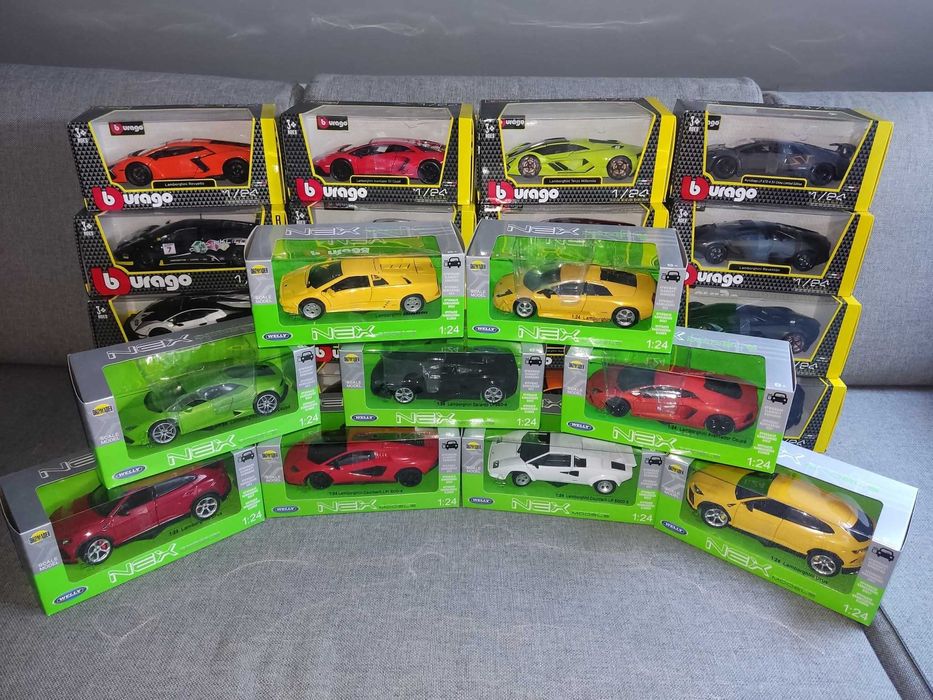 Kolekcja Lamborghini 1:24 BBurago / Welly