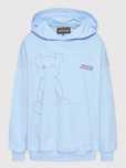 Bluza 2005 unisex horned błękitny S