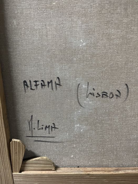 Pintura a oleo Manuel Cardoso Lima