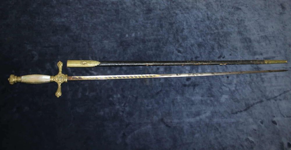 Espadim de grão mestre ordem de Malta em Portugal época de D.carlos I