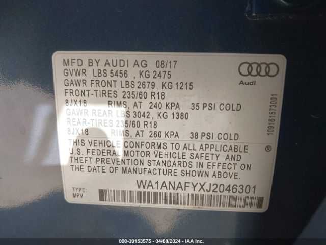 Audi Q5 Premium Plus 2018