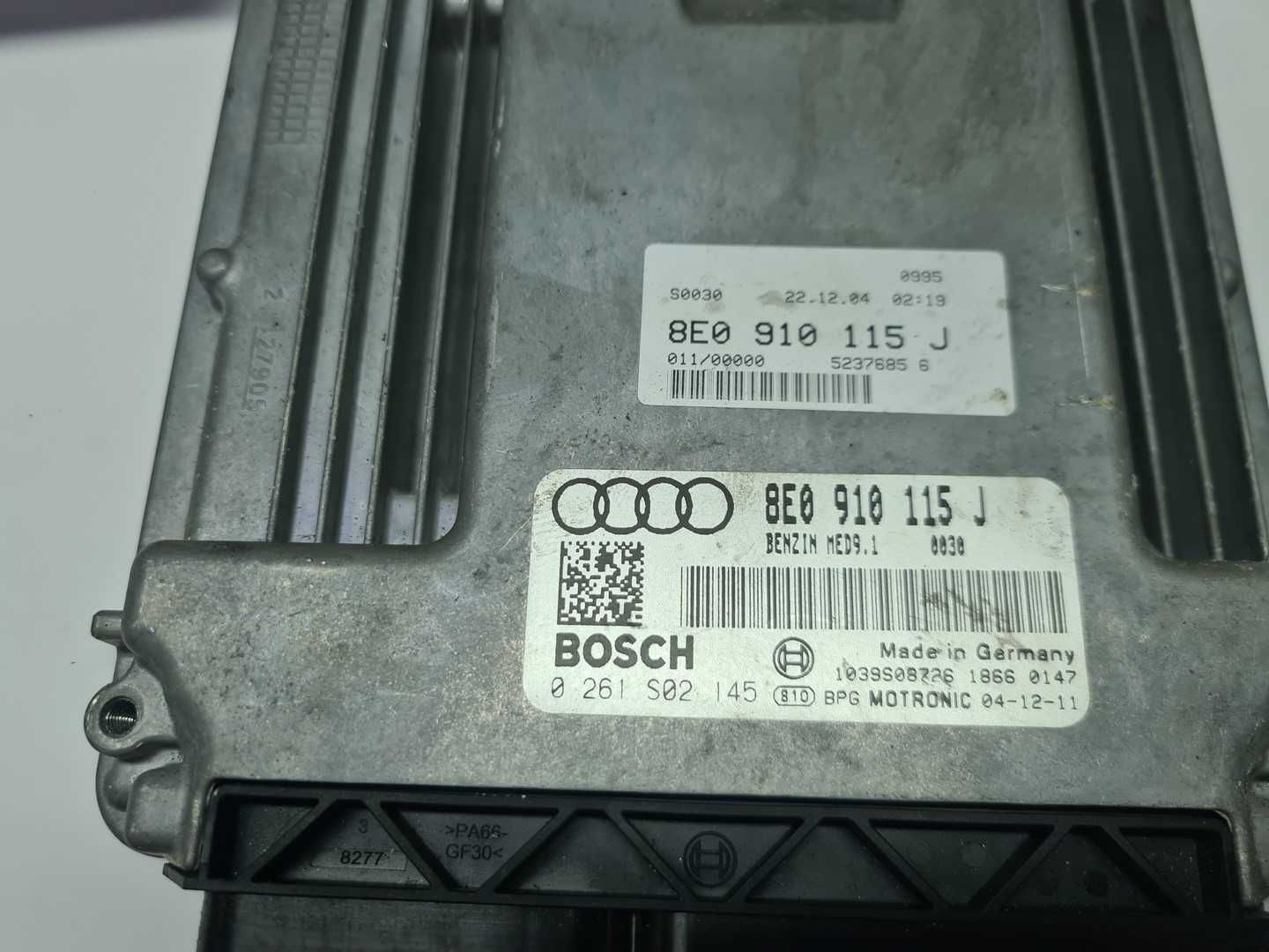 Sterownik Komputer Zestaw Startowy Kluczyk Audi A4 B7 2.0 TFSI Europa