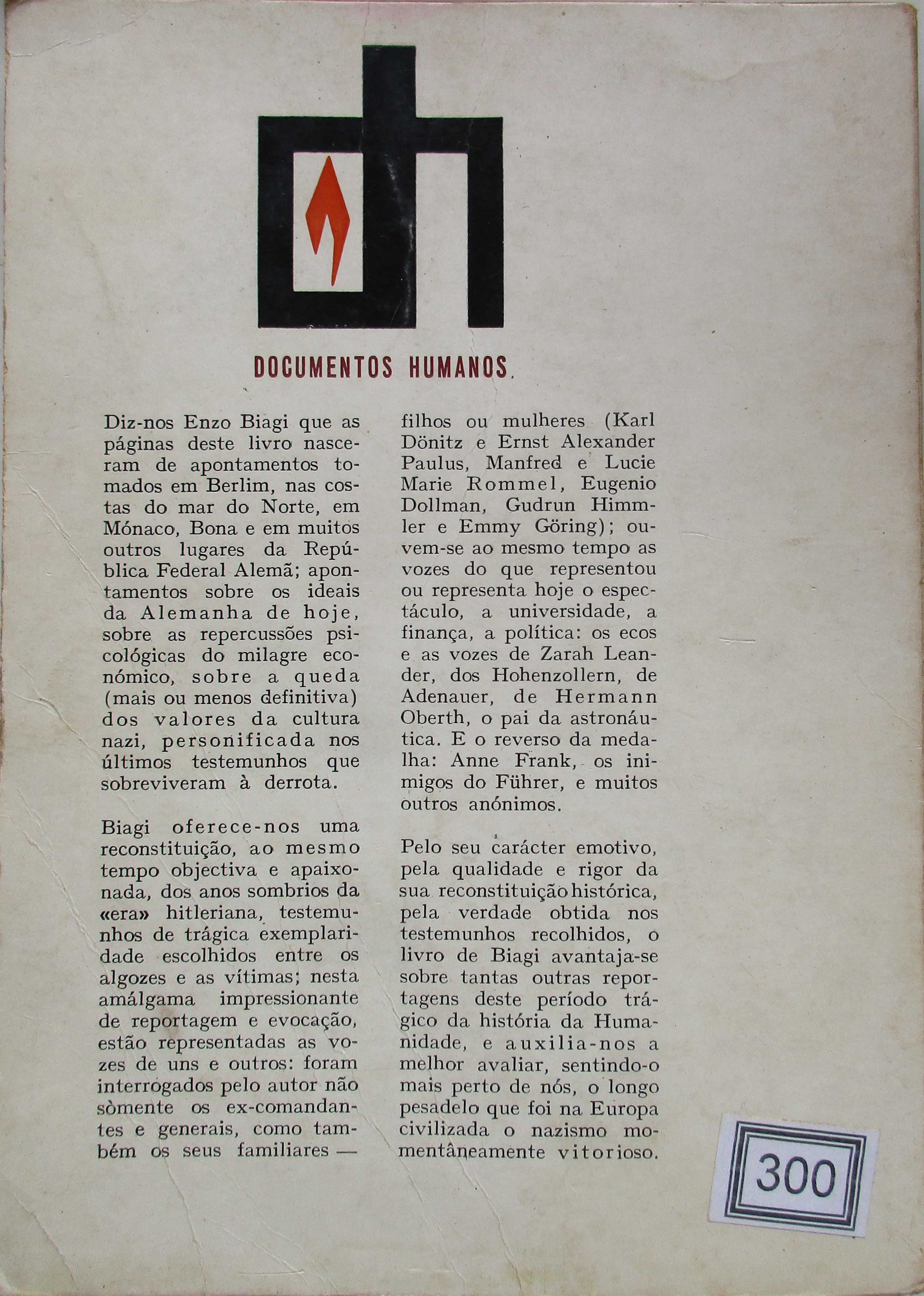 Enzo Biagi - - - Crepúsculo dos Deuses - - - - - Livro
