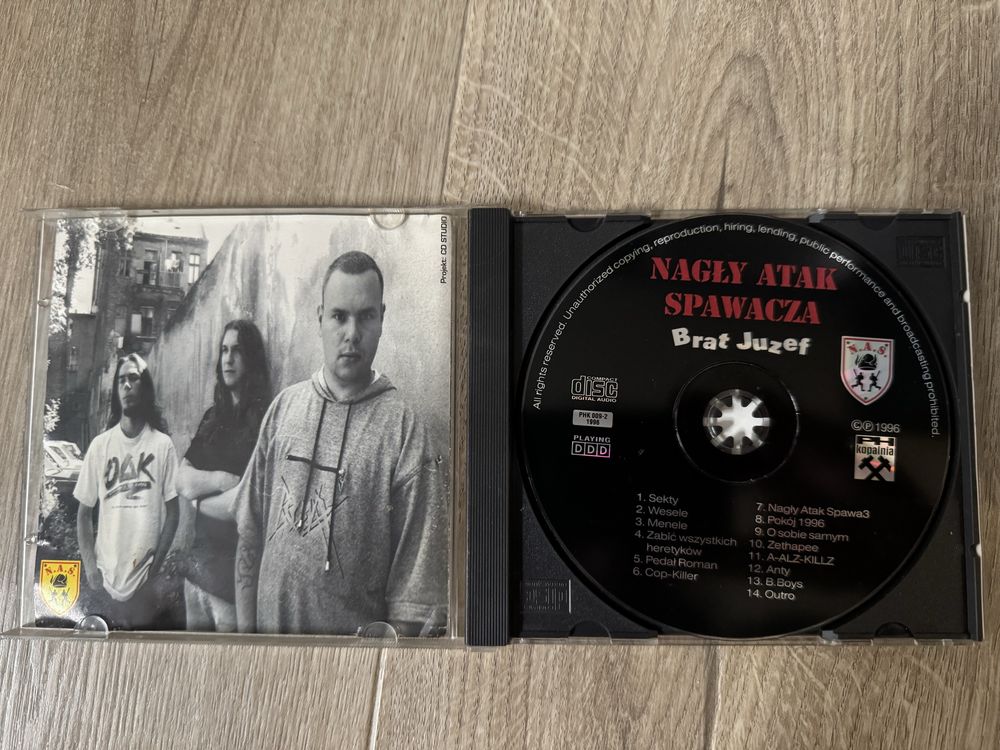 Nagły atak spawacza - Brat Juzef CD pierwsze wydanie