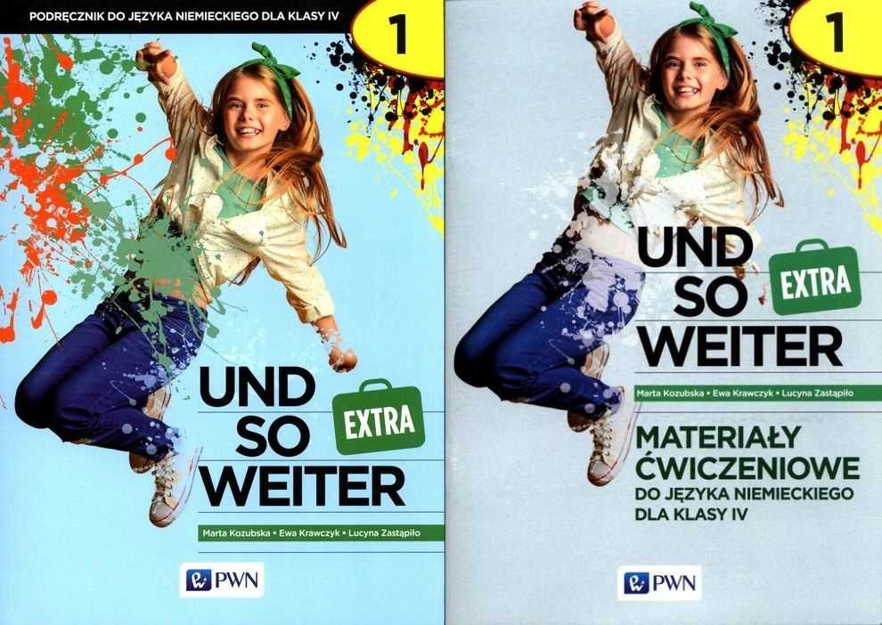UND SO WEITER EXTRA 1 Komplet Podręczn.+Mat.Ćwiczeniowe