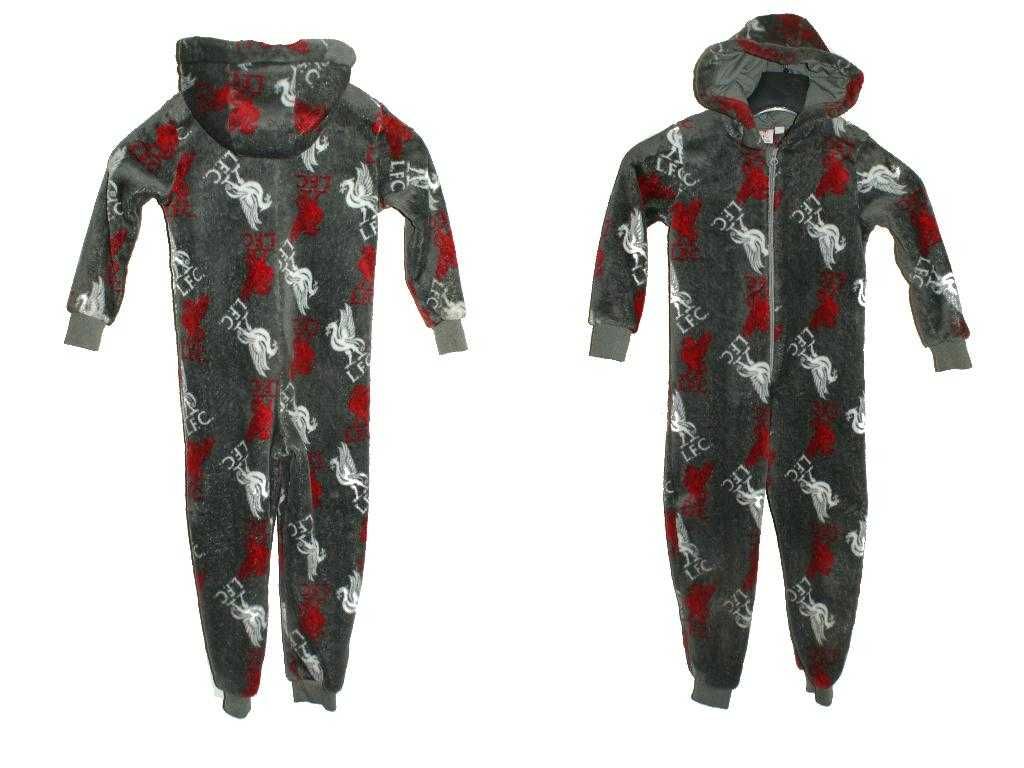 Liverpool LFC onesie kombinezon chłopięcy polar piżama 116 5 6 lat