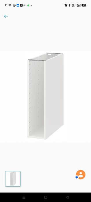 Szafka cargo ikea metod