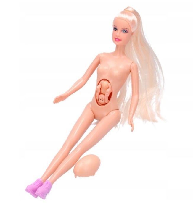 Lalka Defa Tata Mama w ciąży Bobas barbie rodzinka Zabawki Barbie