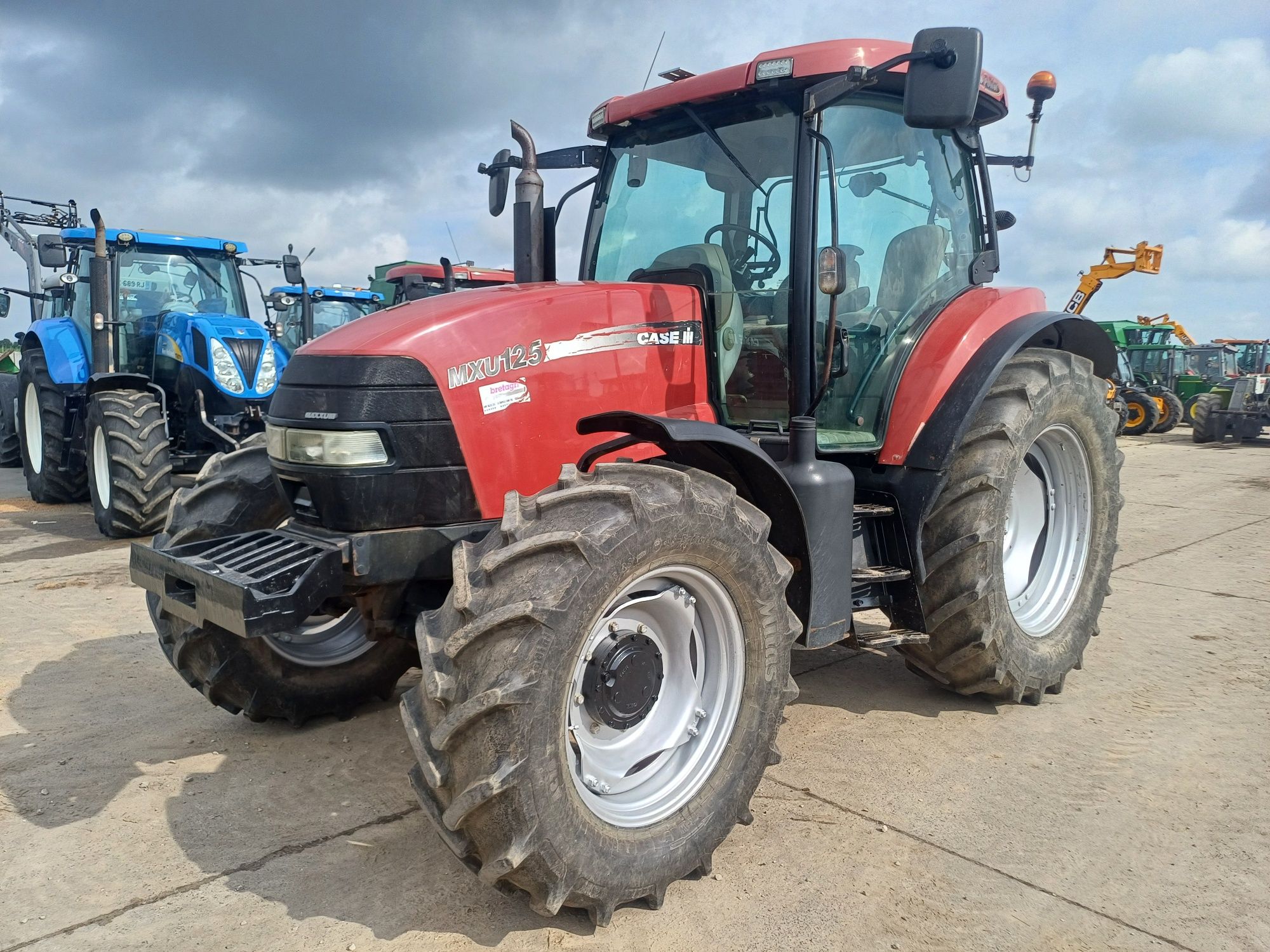 Case Mxu 125 sprowadzony T6010 TS125 new holland T6070
