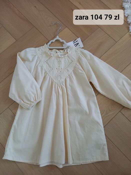 Sukienka zara dla dziewczynki 104