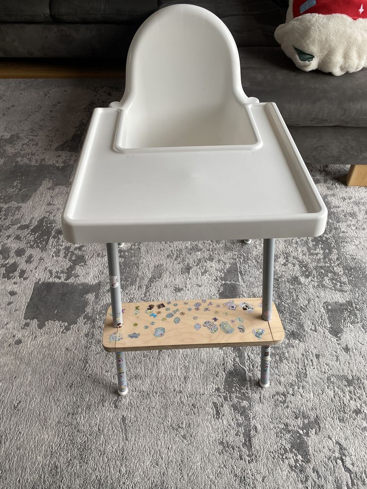 Antilop krzeselko Ikea dla dzieci do karmienia