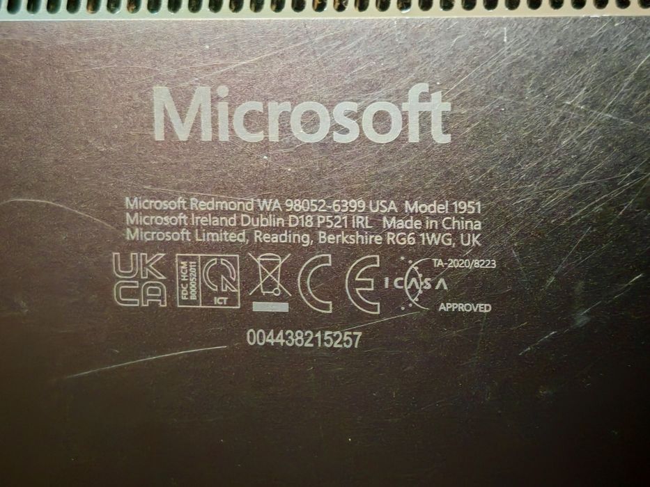 Surface Laptop 4 13" i5 8ram 256ssd