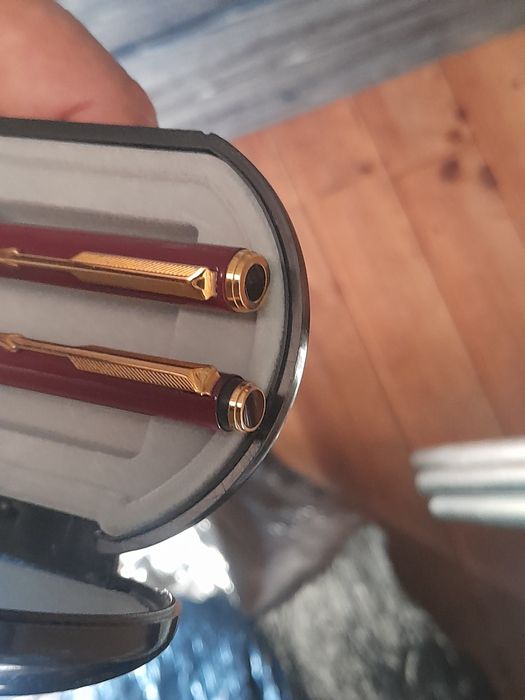 Parker 95 caneta e lapiseira bordô