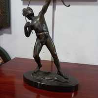 Bronze Arte-Deco soldado Romano