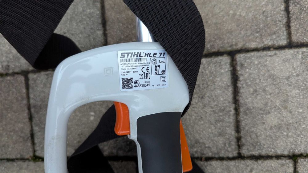 Stihl HLE 71 nożyce elektryczne - jak nowe