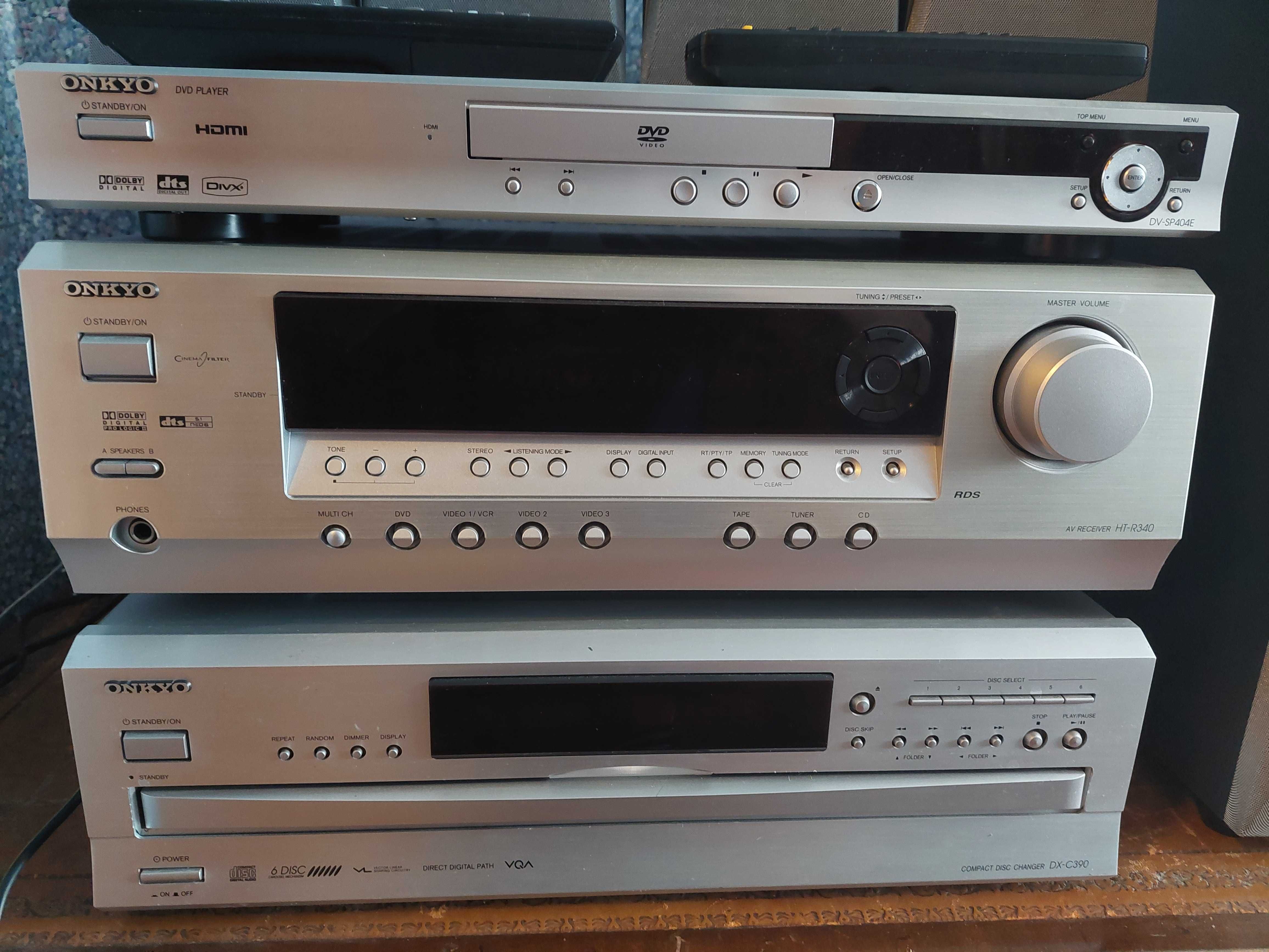 ONKYO Kino domowe + CD