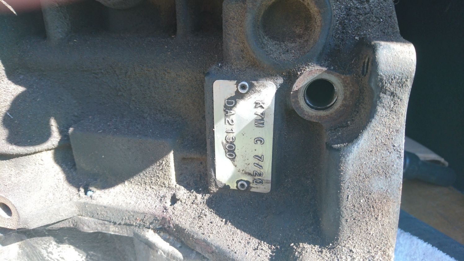 Двигун Рено k7m 720 7700гр.