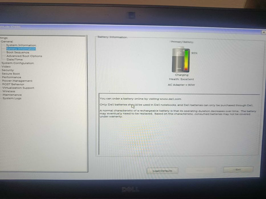 Dell i7 Latitude E7450