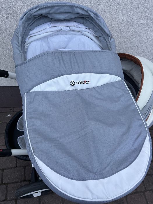 Wózek dziecięcy 2 w 1 Coletto Florino gondola, spacerówka