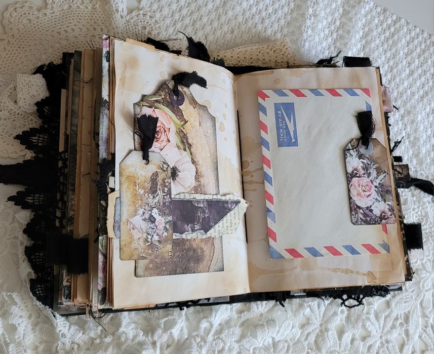 Album, notes, pamiętnik,  junk journal