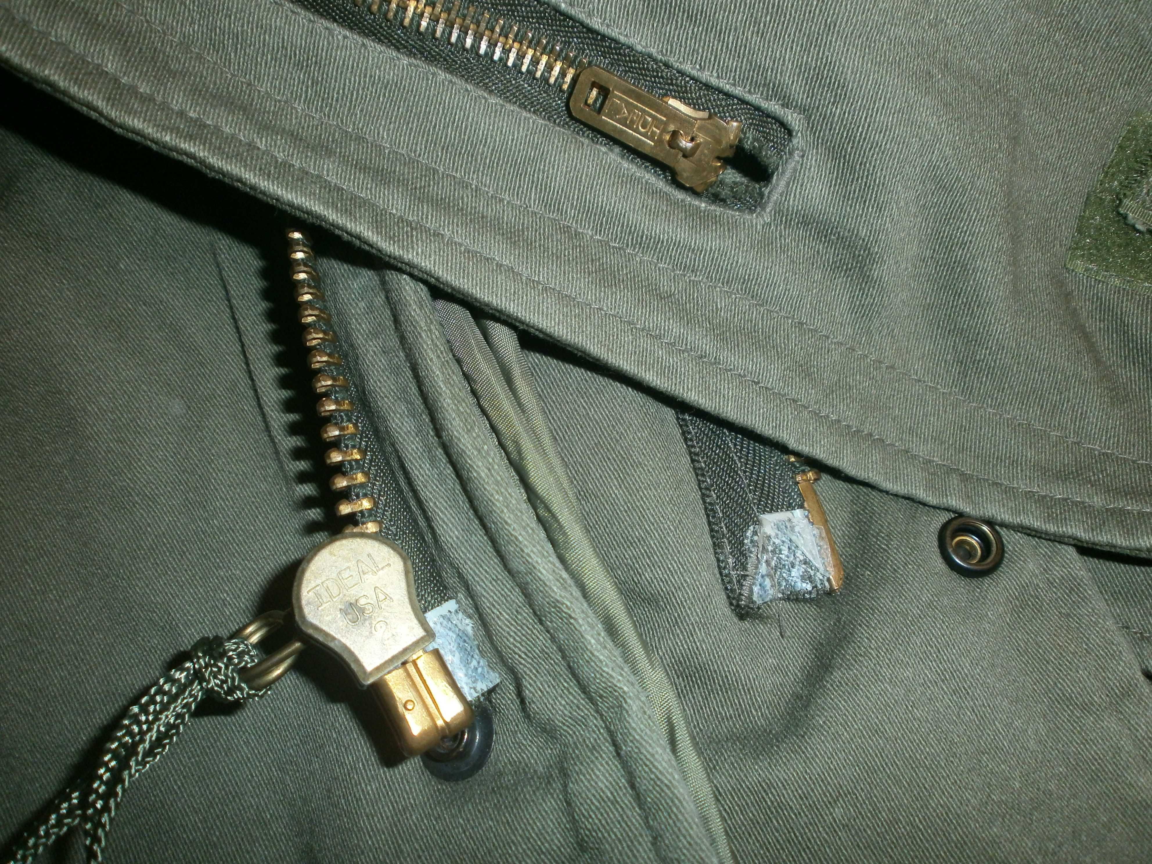 Куртка М65 Alpha Industries с лайнером, олива,разм.XL,наш 56.ПОГ-73 см