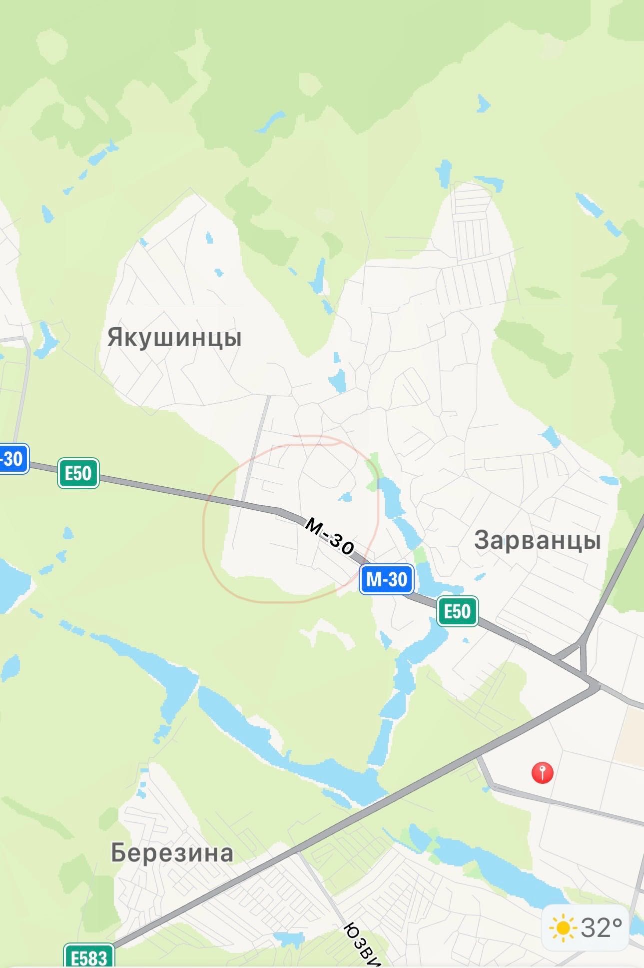 Продажа земельної ділянки 3.5. ГА в Якушенцях