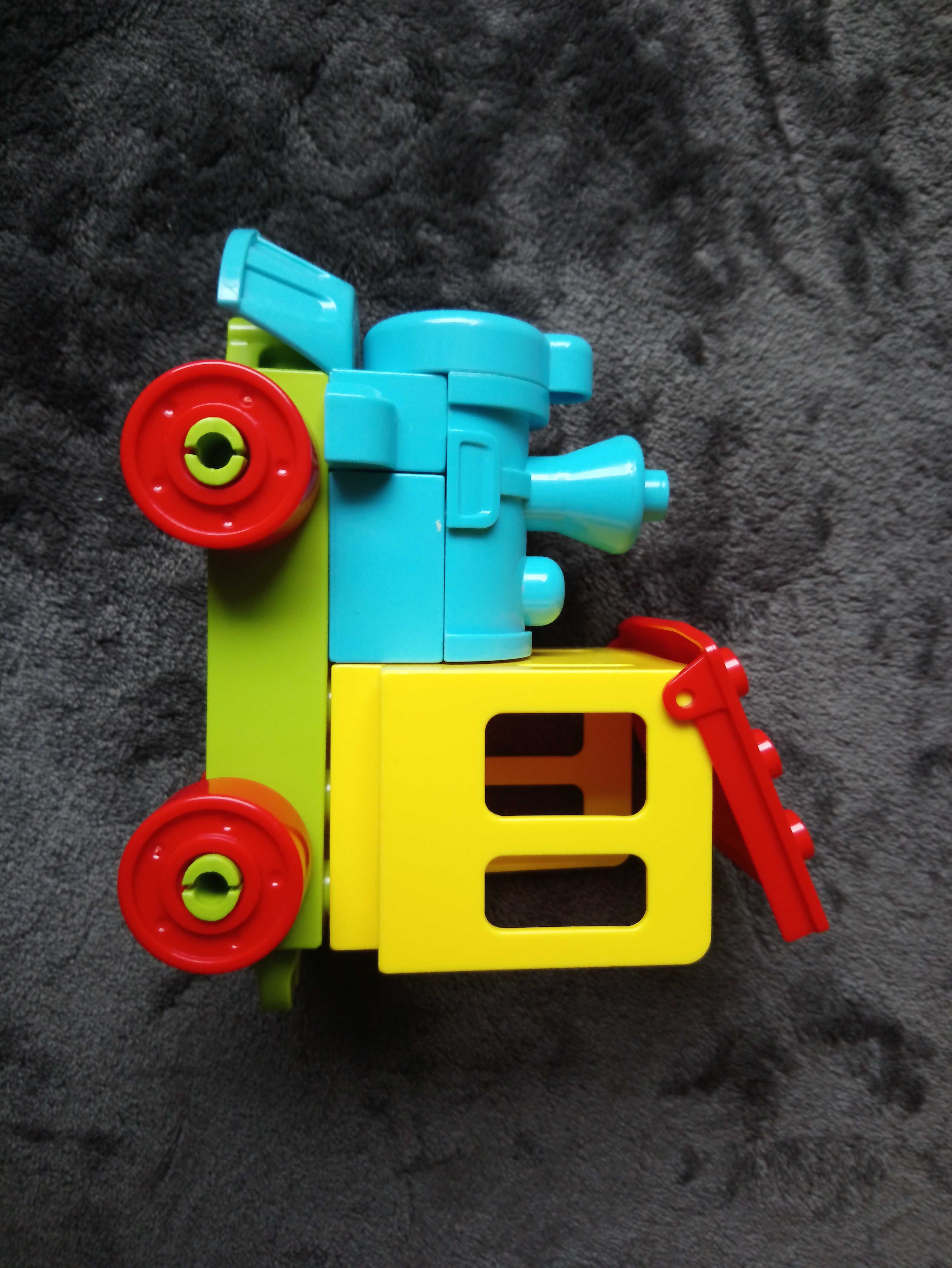 Kolejka z klockow jak Duplo