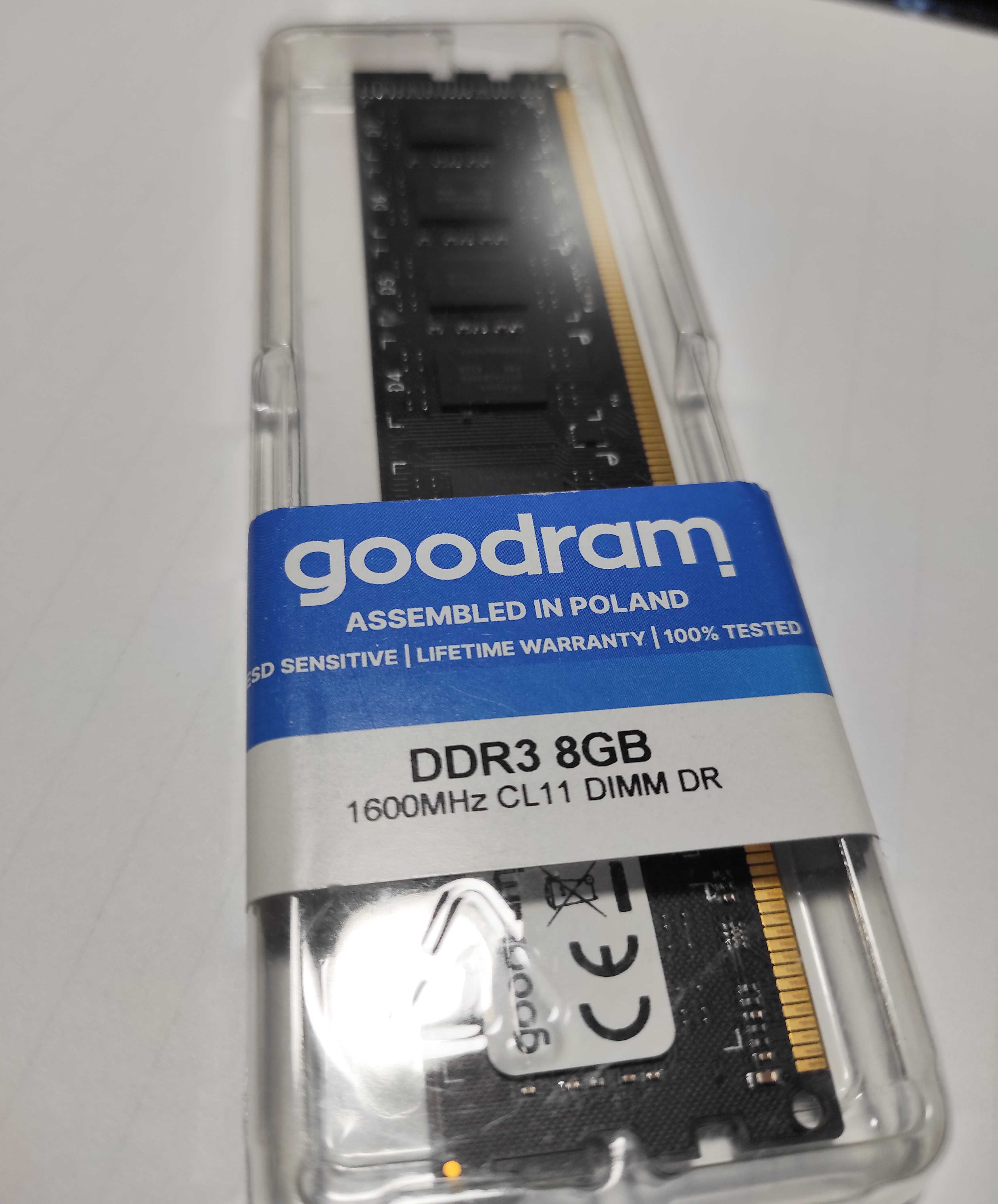 Pamięć RAM DDR3 8GB Goodram