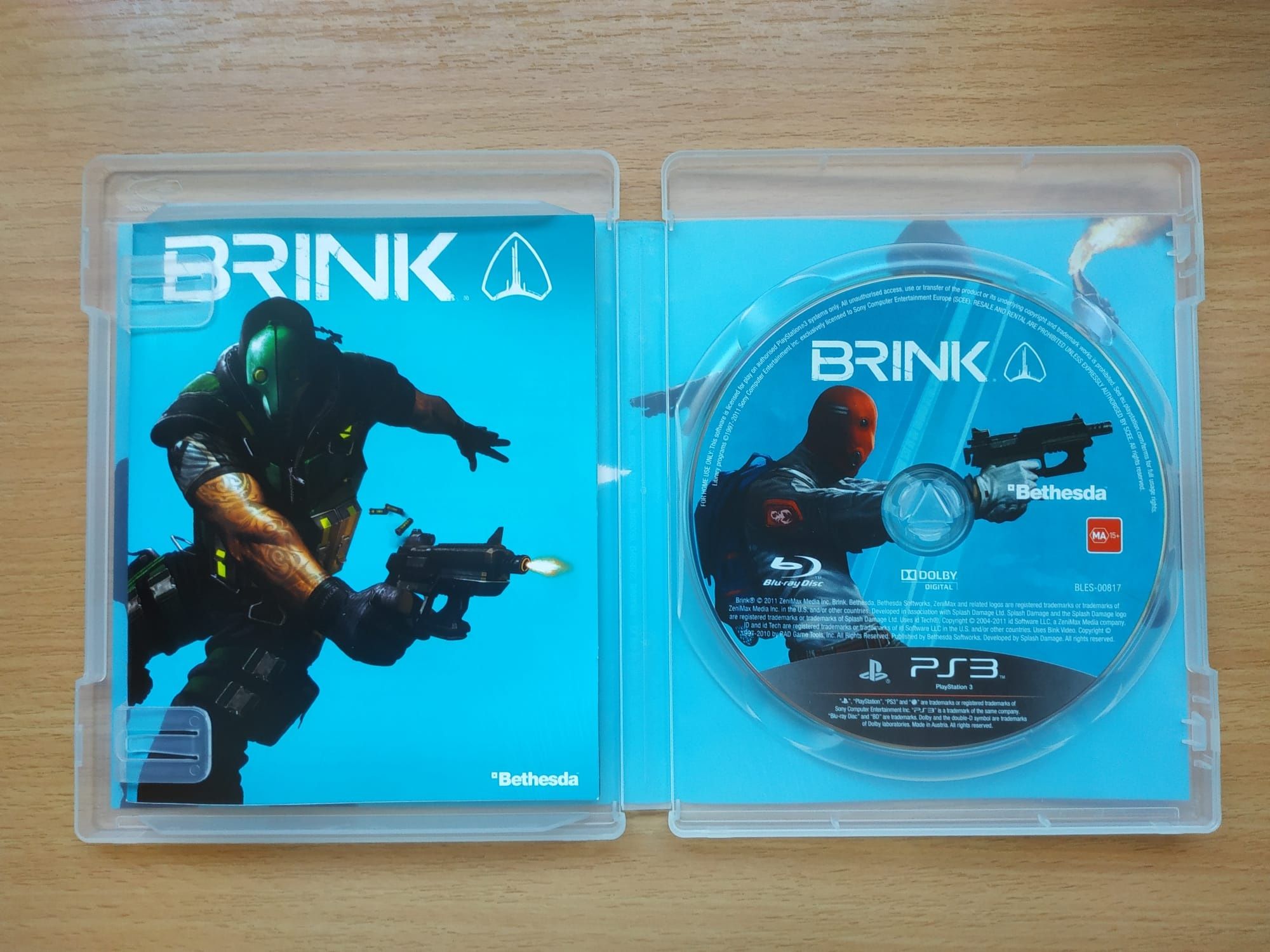 Brink na PS3, stan bdb, możliwa wysyłka