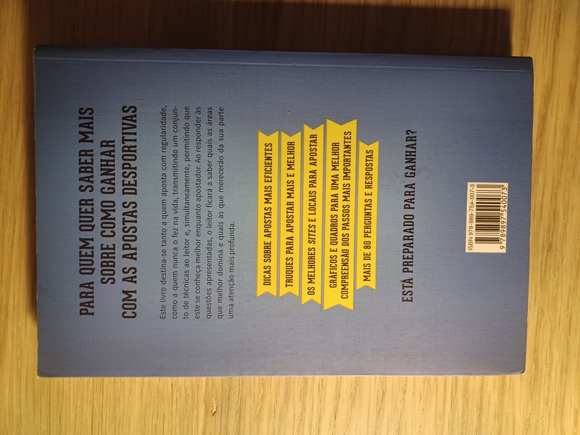 Manual das Apostas Desportivas, de Paulo Rebelo