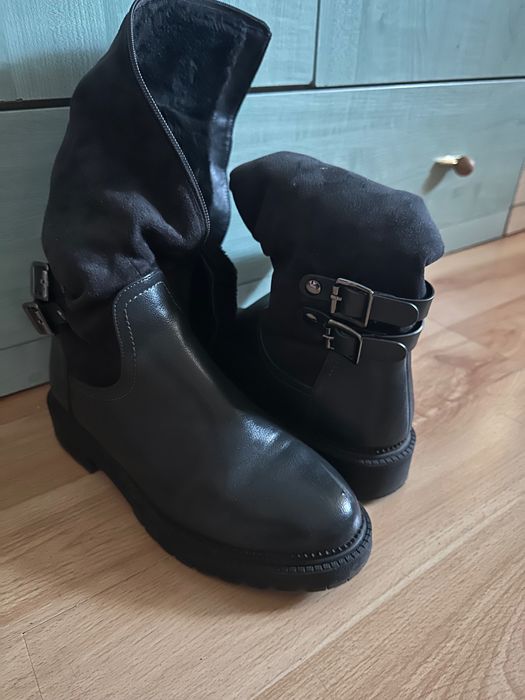 Чоботи Patrol чорні єврозима