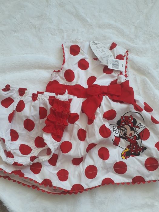 Sukienka rozm 80 Minnie Mouse, nowa
