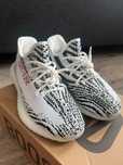 YZ350\Czarno DamskieAdidasYeezy350ZebraV2UnisexTrampki rozmiar.39