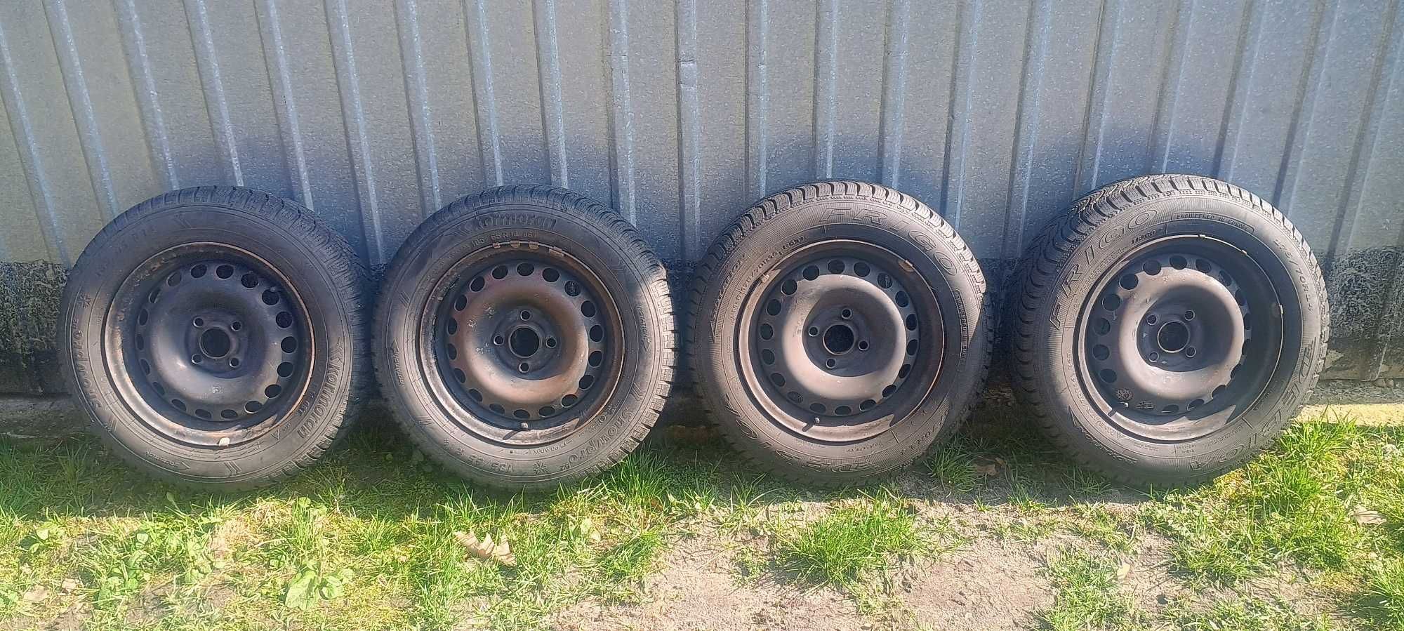 4x Opony Zimowe z Felgami 175/70R14 Dębica Frigo 2 i Kormoran