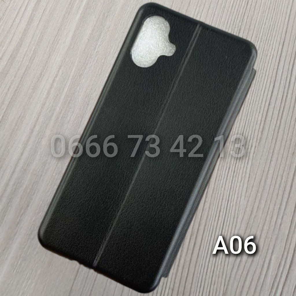 Чехол книжка на Samsung A06 A16 4G 5G чохол книжка на магніті шкіряний