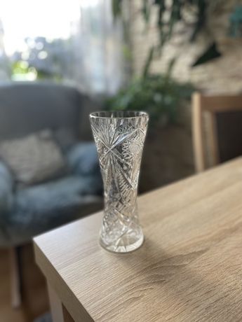 Flakon krysztalowy wazon duzy