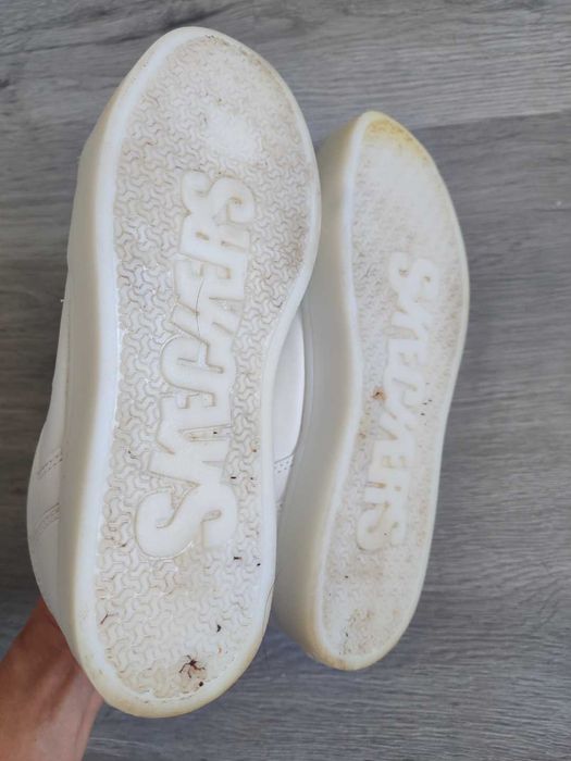 Skechers кожаные кроссовки