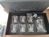 BOHEMIA Quadro zestaw do whisky 1 karafka 6 szklanek