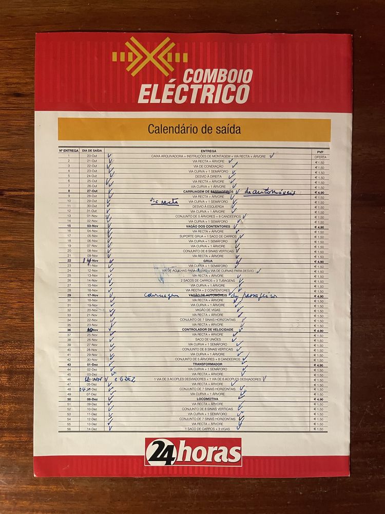 Comboio eléctrico Mehano 24 Horas