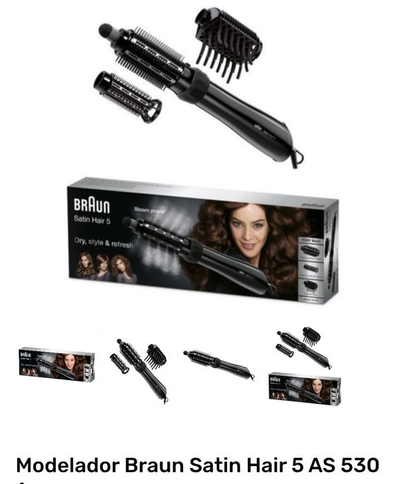 Secador e Modelador de cabelo