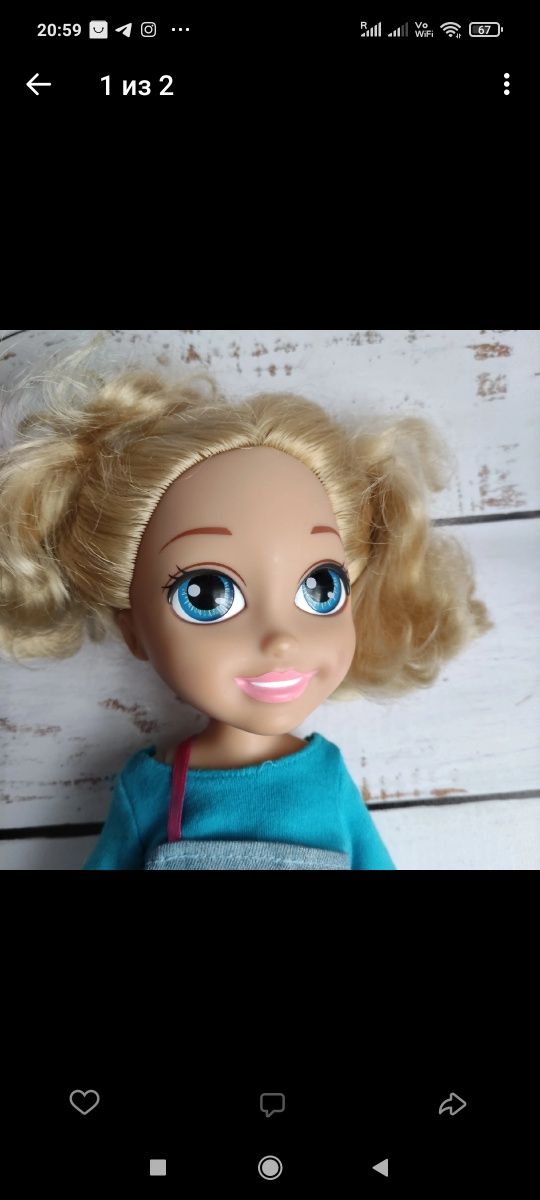 кукла от Mattel , 37 см рост