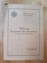 Harcerstwo Wrzesińskie 1947