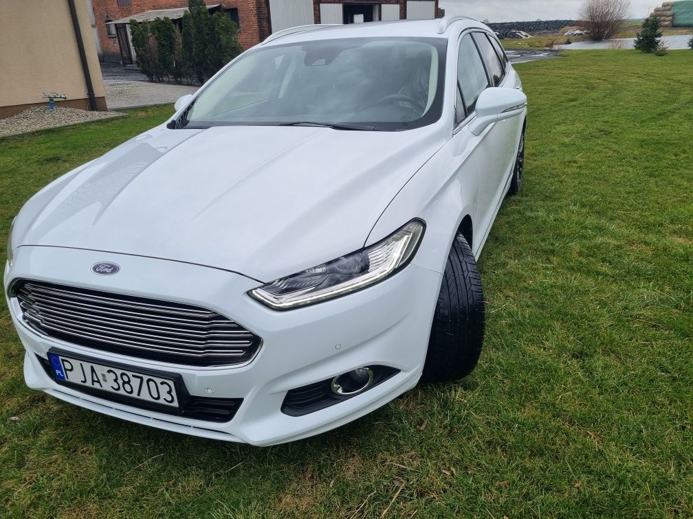 Ford Mondeo 2.0 150 KM Titanium Full Led Automat  FROZEN WHITE ASO