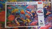 Puzzle podwodny świat 1000 hidden shapes