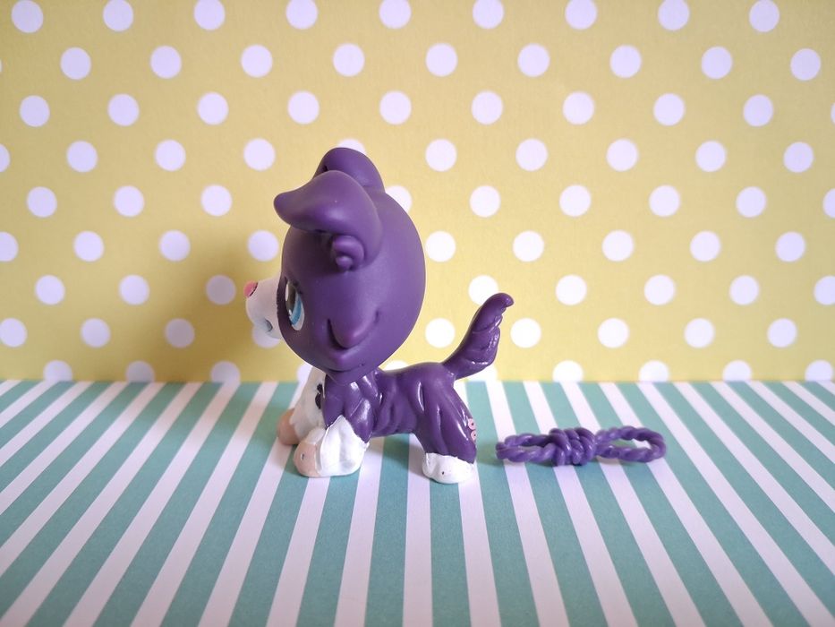 Littlest Pet Shop LPS unikatowy pies Collie #1676 pop