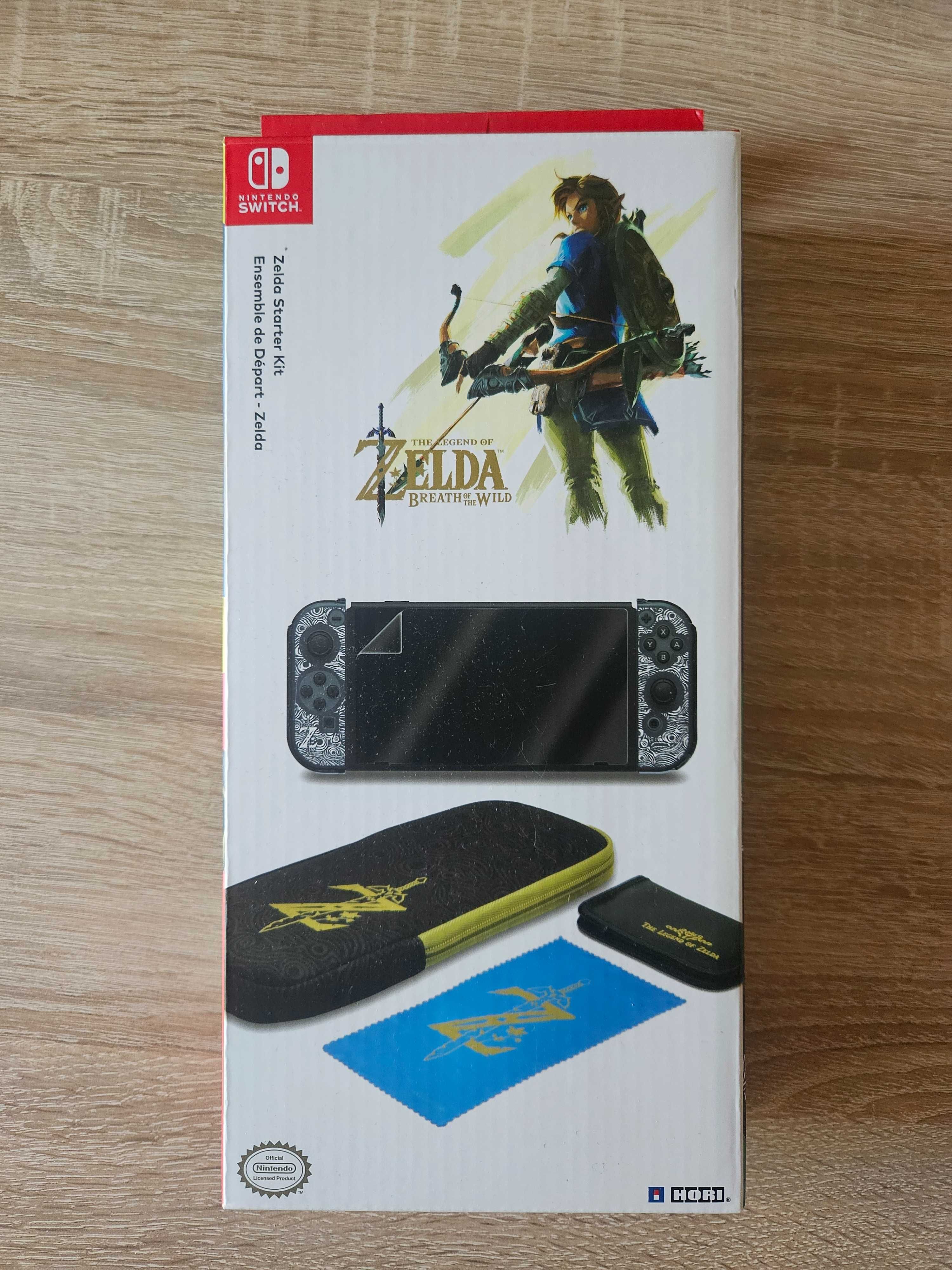 Etui na Nintendo Switch 1 z zestawem dodatków The Legend of Zelda