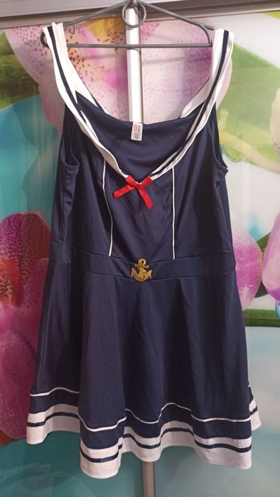 Карнавальный костюм Морячка,Матроска размер 56