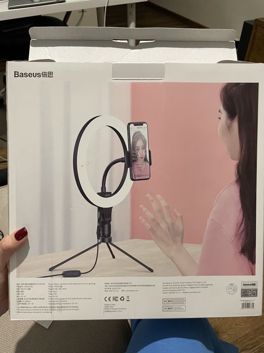 Тримач з LED лампою 24,5 см та настільна підставка